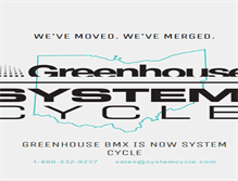 Tablet Screenshot of greenhousebmx.com